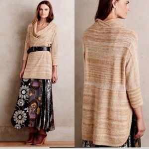 EUC - Anthropologie Field Flower Sweater Tunic - size XS